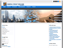 Tablet Screenshot of omegacekap.com